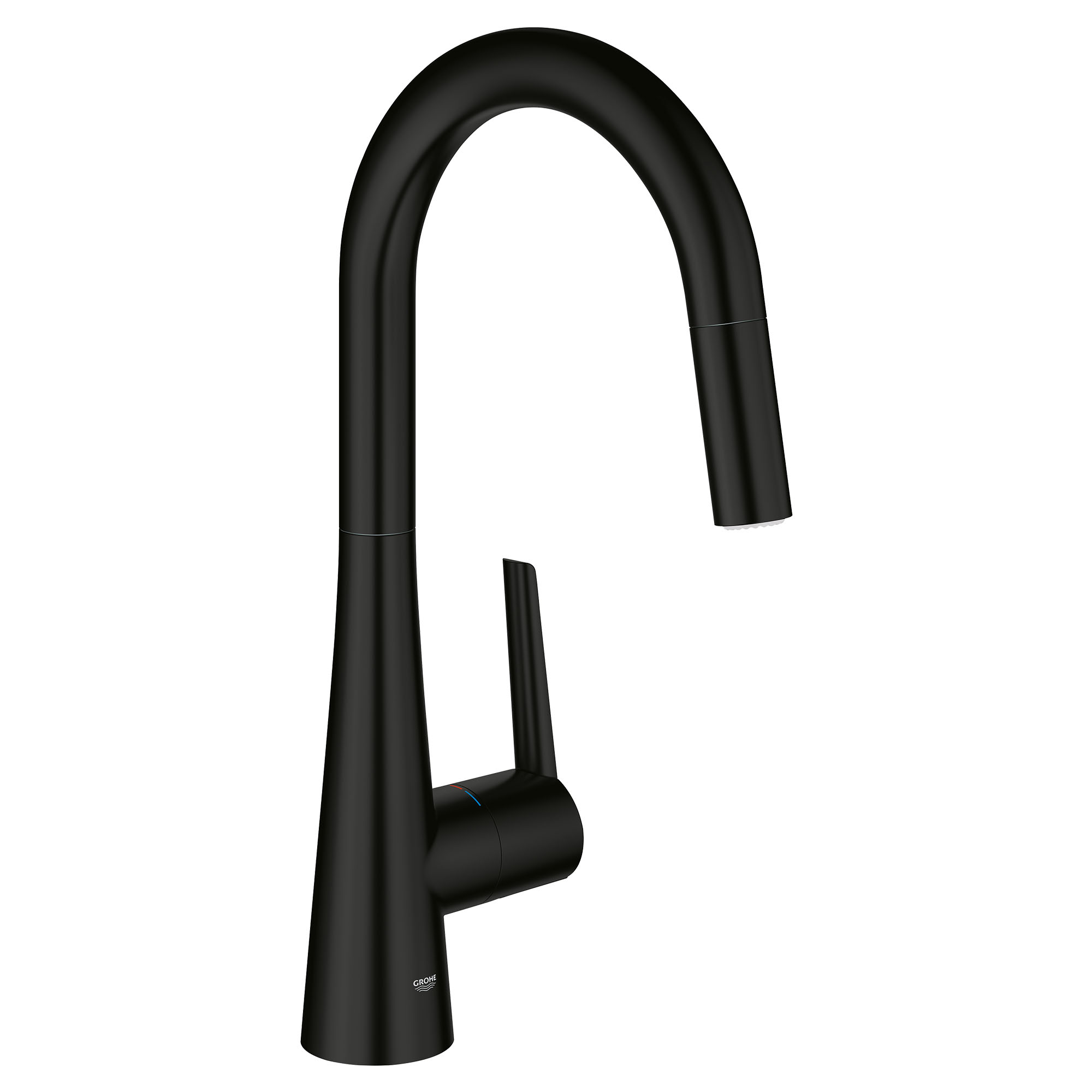 SingleHandle Pull Down Kitchen Faucet Dual Spray 1.75 GPM